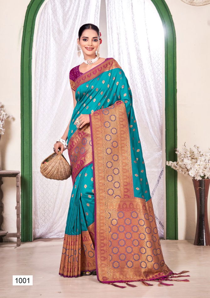 Bunawat Ragini 1 Banarasi Silk Saree Catalog
